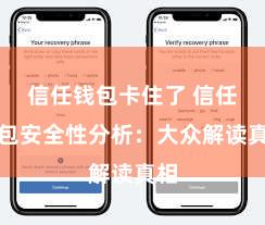信任钱包卡住了 信任钱包安全性分析：大众解读真相
